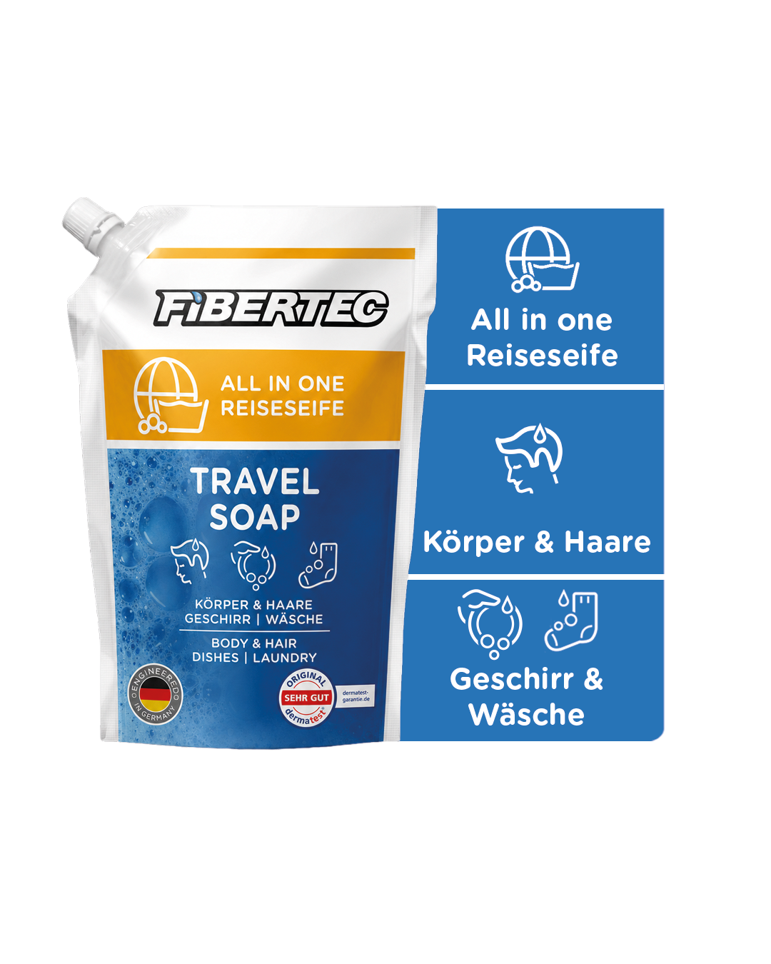 Travel Soap 500ml Refillpouch